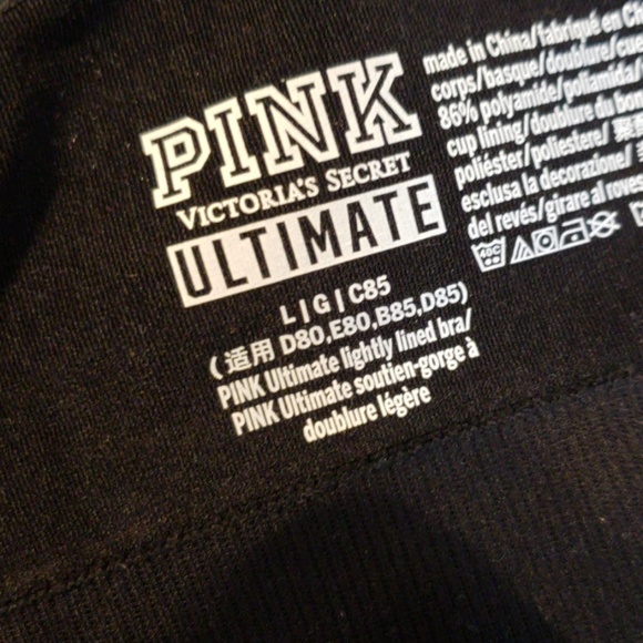 Pink Victoria's Secret ultimate sports bra - Picture 8 of 8